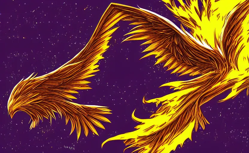 Image similar to Phoenix digital art