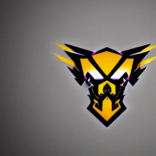 Prompt: A logo design of a cyber digital eagle. trending on artstation, 8k HD wallpaper
