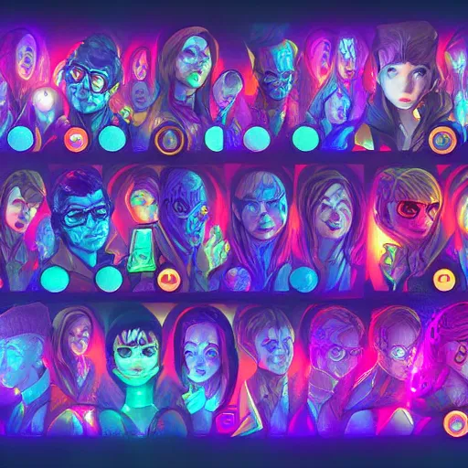 Image similar to skill magic geek inside matrix deepdream radiating a glowing aura stuff loot legends stylized digital illustration video game icon artstation lois van baarle, ilya kuvshinov, rossdraws,