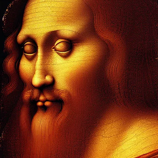 Image similar to heaven. highly detailed painting by leonardo da vinci 8 k