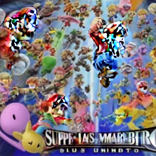 Prompt: super smash brothers ultimate roster