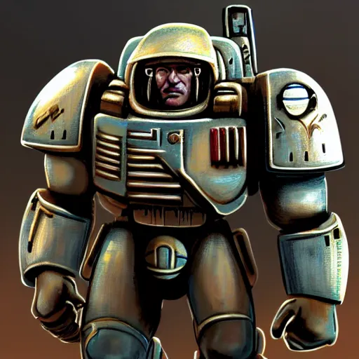 Image similar to Human Space Marine