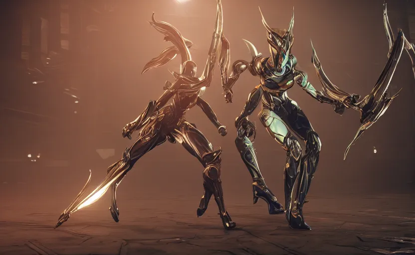 Image similar to in-game screenshot of female Valkyr Warframe, 3d render, Unreal Engine, octane render, ray tracing, Unity, highly detailed, high quality, HD