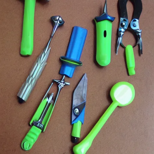 Image similar to space alien tools on ebay