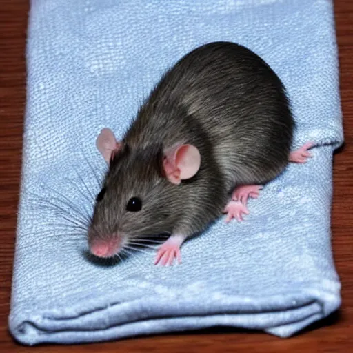 Prompt: cute rat