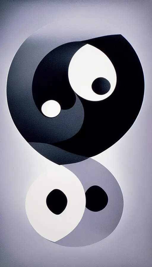 Image similar to Abstract representation of ying Yang concept, by Jason De Graaf