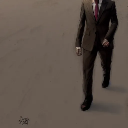 Image similar to well proportioned, stylized expressive master furry art painting of an anthro otter, headshot, wearing suit and tie, walking to his job character portrait feature stylized by blotch, rukis, charlie bowater, ross tran, artgerm, makoto shinkai, detailed, soft lighting, rendered in octane
