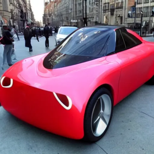 Image similar to smooth Apple car
