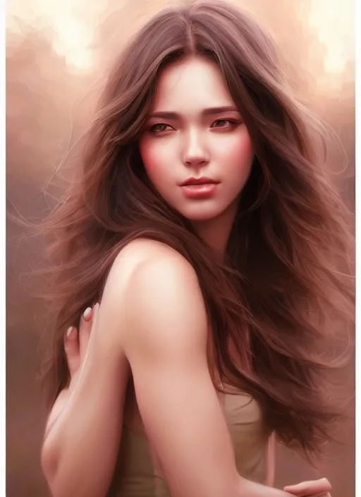 Image similar to photo of a gorgeous young woman in the style of stefan kostic, realistic, sharp focus, 8k high definition, insanely detailed, intricate, elegant, art by stanley lau and artgerm