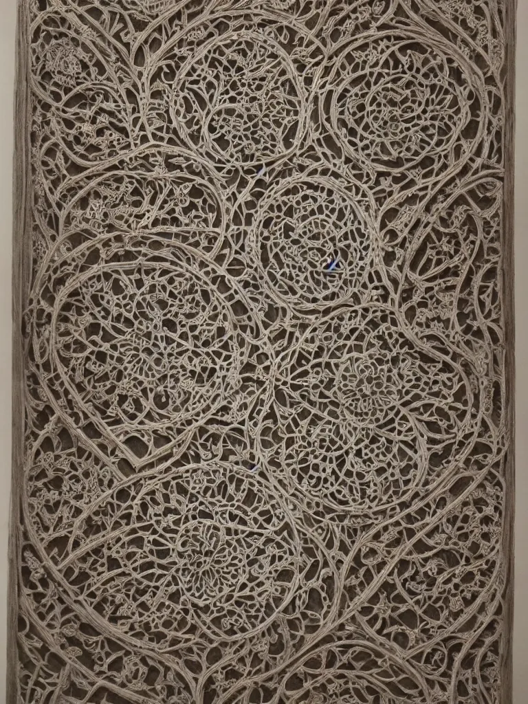 Prompt: beautiful and intricate latticework, masterwork, lattice, flower shapes, highly detailed engraving