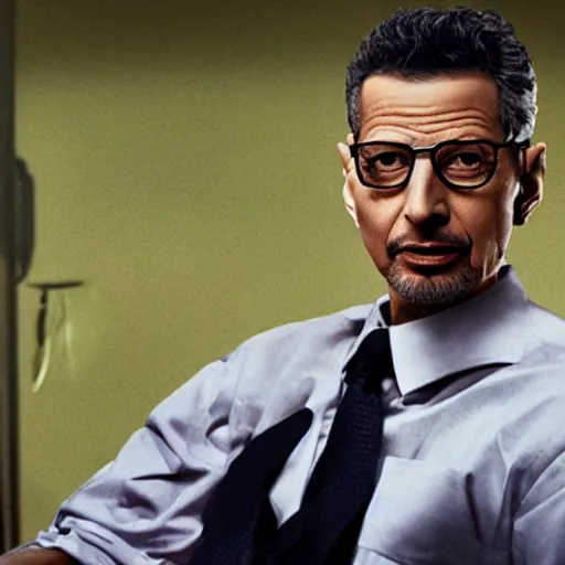 Prompt: Jeff Goldblum in breaking bad