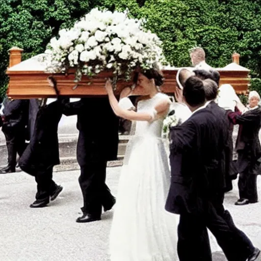 Image similar to Walk in a funeral procession, not in a marriage. Explanation: Don’t play match-maker, i.e. don’t try to arrange a marriage because you will get blamed if it doesn’t work out.