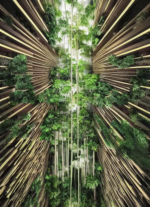 Prompt: “beautiful Amazon forest architecture building , the building is in a forest , luxury architecture, architecture digest, building surrounded in a luxury environment, bright tones, fluorescent lighting,volumetric Lighting, photorealism, high detail, golden ratio, cinematic, octane renderer”