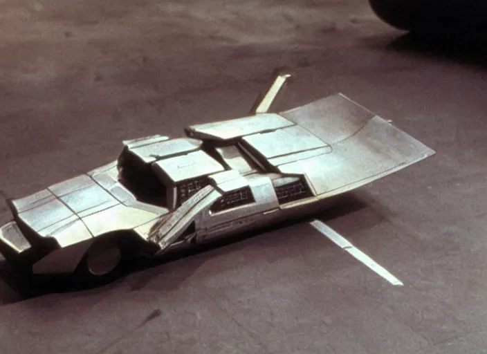 Image similar to vehicle from the 1972 science fiction film Blade Runner