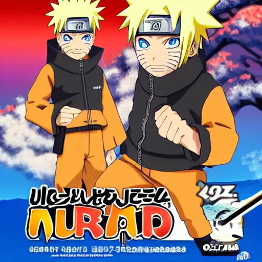 Prompt: naruto uzamaki in the style of midjourney