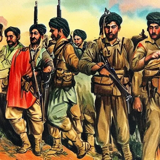 Image similar to kurdish and turkish war in 1 9 4 0