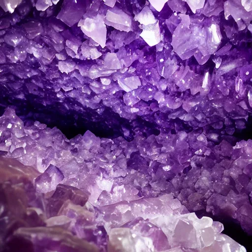 Image similar to photo inside an amethyst cave