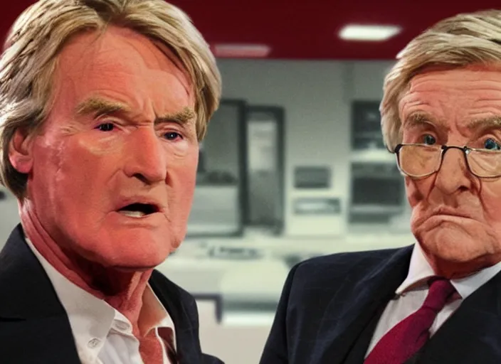 Image similar to action shot of ken barlow from coronation Street performing a hadouken, realistic, detailed, cinematic, concept art, digital art,