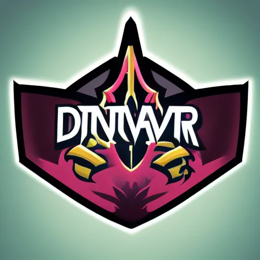 Image similar to Logo of an esport team called 'Divine Slayer', minimalist