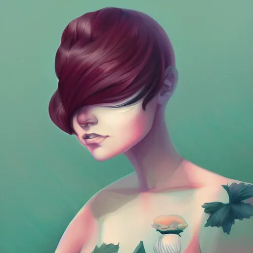 Image similar to artwork inspired by lois van baarle