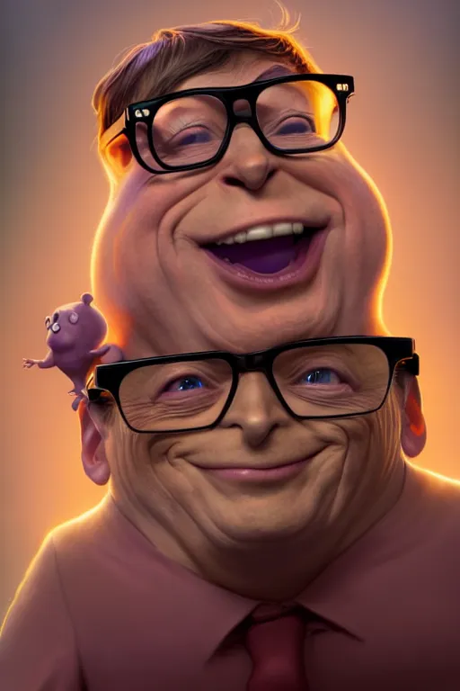 Prompt: bill gates face bill gates as the california raisins, hyper detailed, digital art, artstation, cinematic lighting, studio quality, smooth render, by peter mohrbacher, hajime sorayama, wayne barlowe, boris vallejo, aaron horkey, gaston bussiere, craig mullins