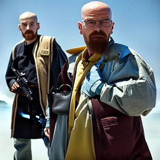 Prompt: breaking bad star wars prequels