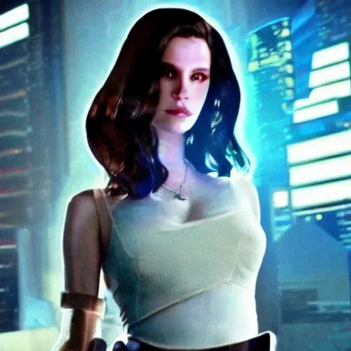 Prompt: cyberpunk lana del rey trending