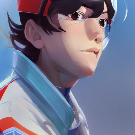 Prompt: speed racer, portrait shinkai makoto studio ghibli studio key hideaki anno sakimichan stanley artgerm lau rossdraws james jean marc simonetti elegant highly detailed digital painting artstation pixiv