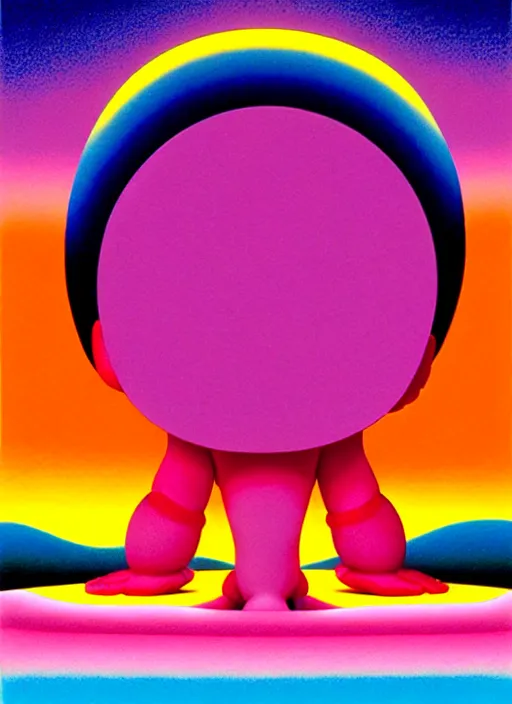 Image similar to heaven by shusei nagaoka, kaws, david rudnick, airbrush on canvas, pastell colours, cell shaded!!!, 8 k