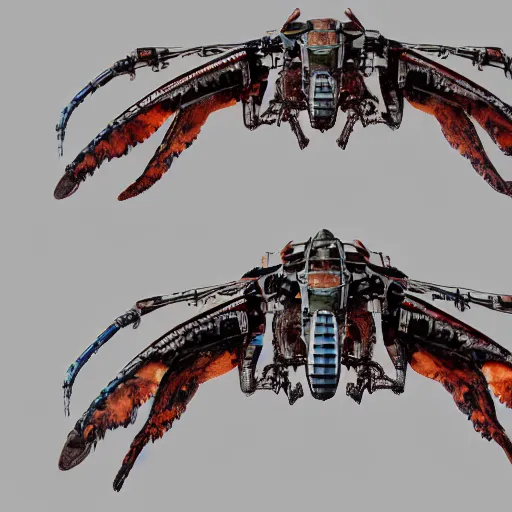 Image similar to a mechanized emperor moth with wings spread out, orthographic view, top down view, bottom view, side view, blueprints, gradius, mecha, jet fighter, space shuttle, robotic, highly detailed, artstation, super realistic, unreal engine