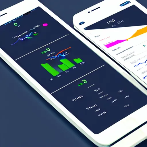 Prompt: high fidelity mockup designs for a stock trading mobile app