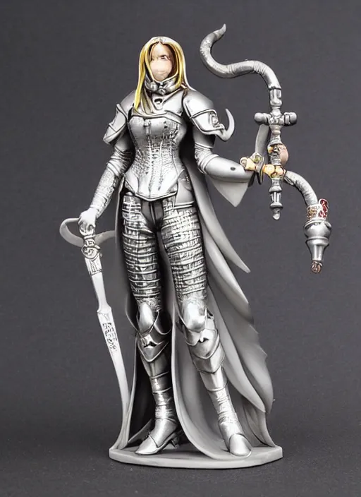 Image similar to 80mm, resin detailed model figure of Alchemy Imperial Princess knight gothic silver