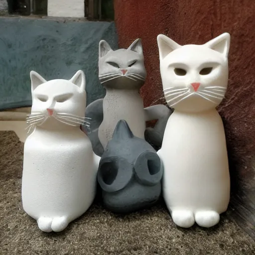 Prompt: cats in style of claymotion