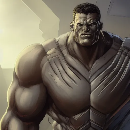 Image similar to Colossus from X-Men Marvel Comics, hyperdetailed, artstation, cgsociety, 8k