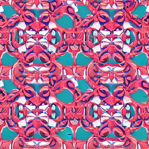 Image similar to symmetry, repeating pattern. seamless, candy and soda