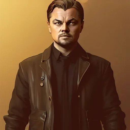 Image similar to Leonardo Dicaprio Cheers Meme , RPG Reference, art by ilya kuvshinov, artgerm, Alphonse mucha, and Greg Rutkowski, Trending on Artstation, octane render, Insanely Detailed, 8k, HD