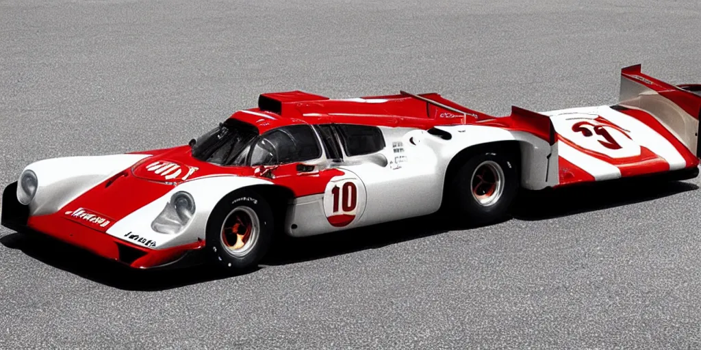 Image similar to “1970s Porsche 919”