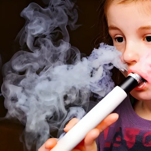 Image similar to fetus vaping