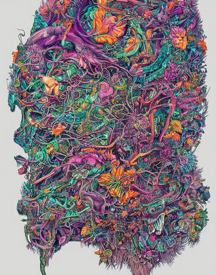 Image similar to hyper detailed industraial & utility in vivid bio luminance art by kristina collantes