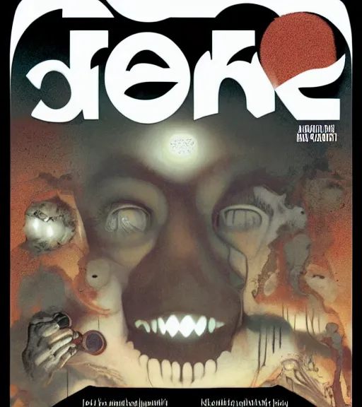 Image similar to cover of eerie magazine