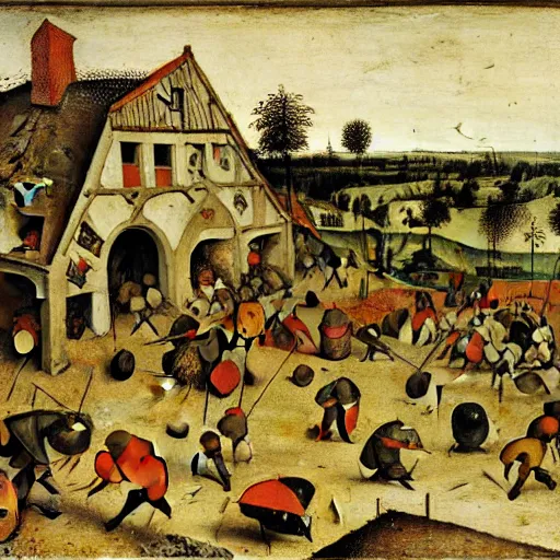 Image similar to rhizomuse sketch by pieter bruegel the elder