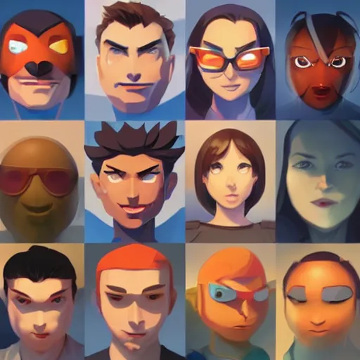 Image similar to face icon stylized minimalist nintendo 3 ds, loftis, cory behance hd by jesper ejsing, by rhads, makoto shinkai and lois van baarle, ilya kuvshinov, rossdraws global illumination