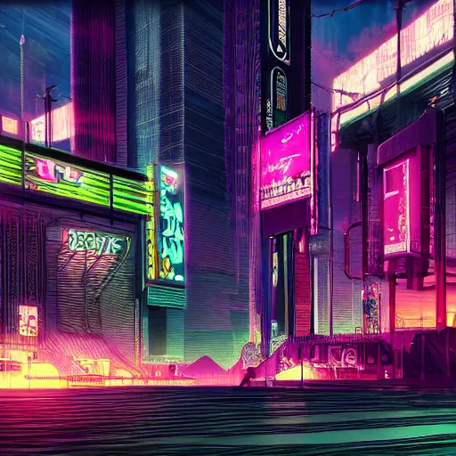 Image similar to vaporwave cyberpunk photorealistic in elden ring setting