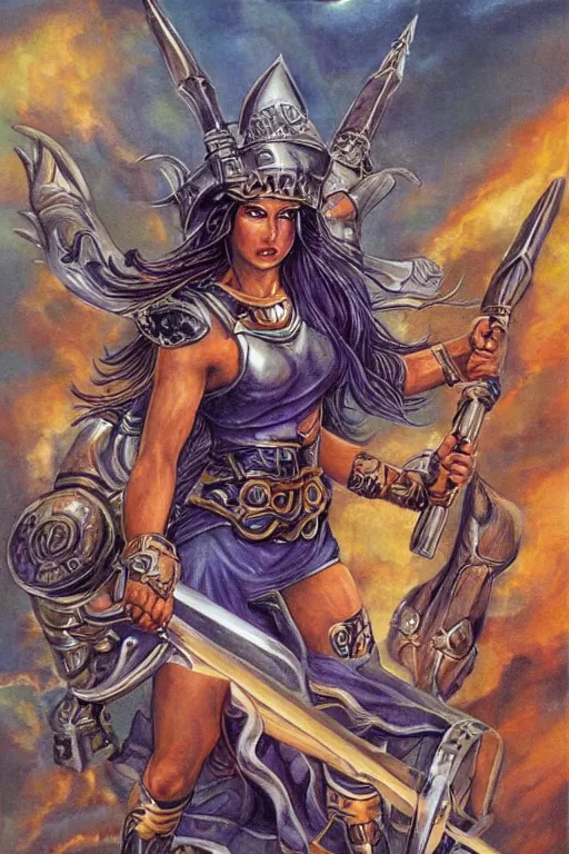 Image similar to Goddess athena on the battlefield | Terese Nielsen |