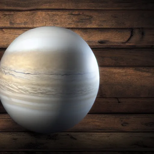 Image similar to planet erath trapped in orb standing on a wooden table, photorealism, highly detailed, hdr, 8 k, complex 3 d render, hyper detailed, ultra sharp - - ar 1 6 : 9