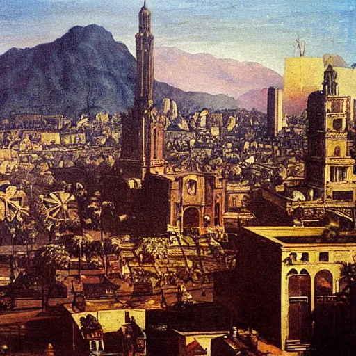oil painting of old Manila, by Da Vinci Stable Diffusion OpenArt