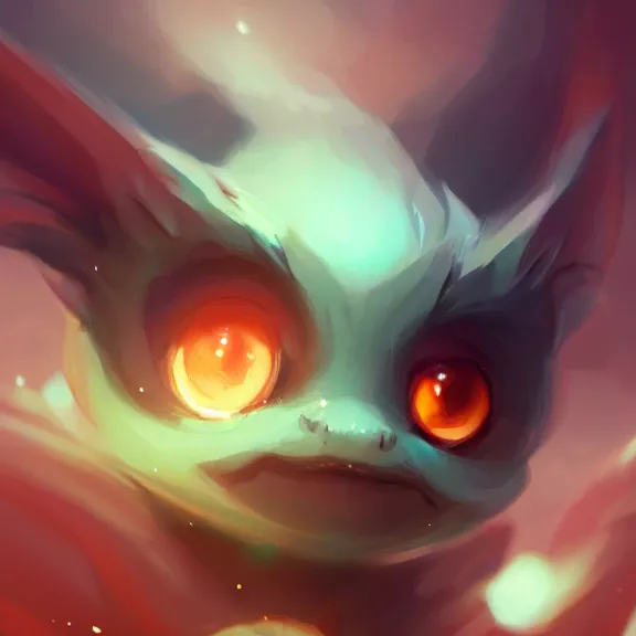 Prompt: a close up image of a cute baby dragon's head, its eyes glinting red as it looks at the camera, by sylvain sarrailh, rossdraws, ambient light, concept art, ultra detailed, fantasy artwork, 8 k, volumetric lighting, trending on artstation, award winning, very beautiful.