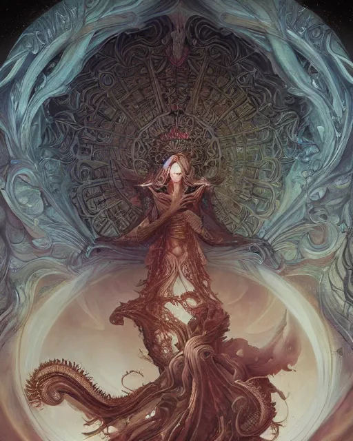 Image similar to a beautiful detailed ornate, ornamentation, elegant, beautifully soft lit, by wayne barlowe, peter mohrbacher, kelly mckernan, m