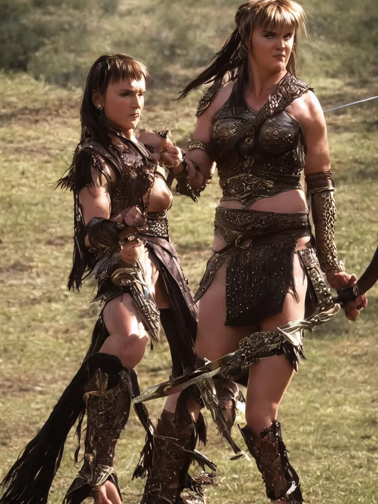 Image similar to Xena the Warrior Princess