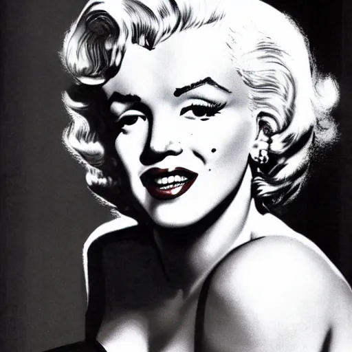 Prompt: Marilyn Monroe as Hawk Girl, drawn by Neal Adams